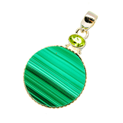 Malachite Pendants handcrafted by Ana Silver Co - PD6657