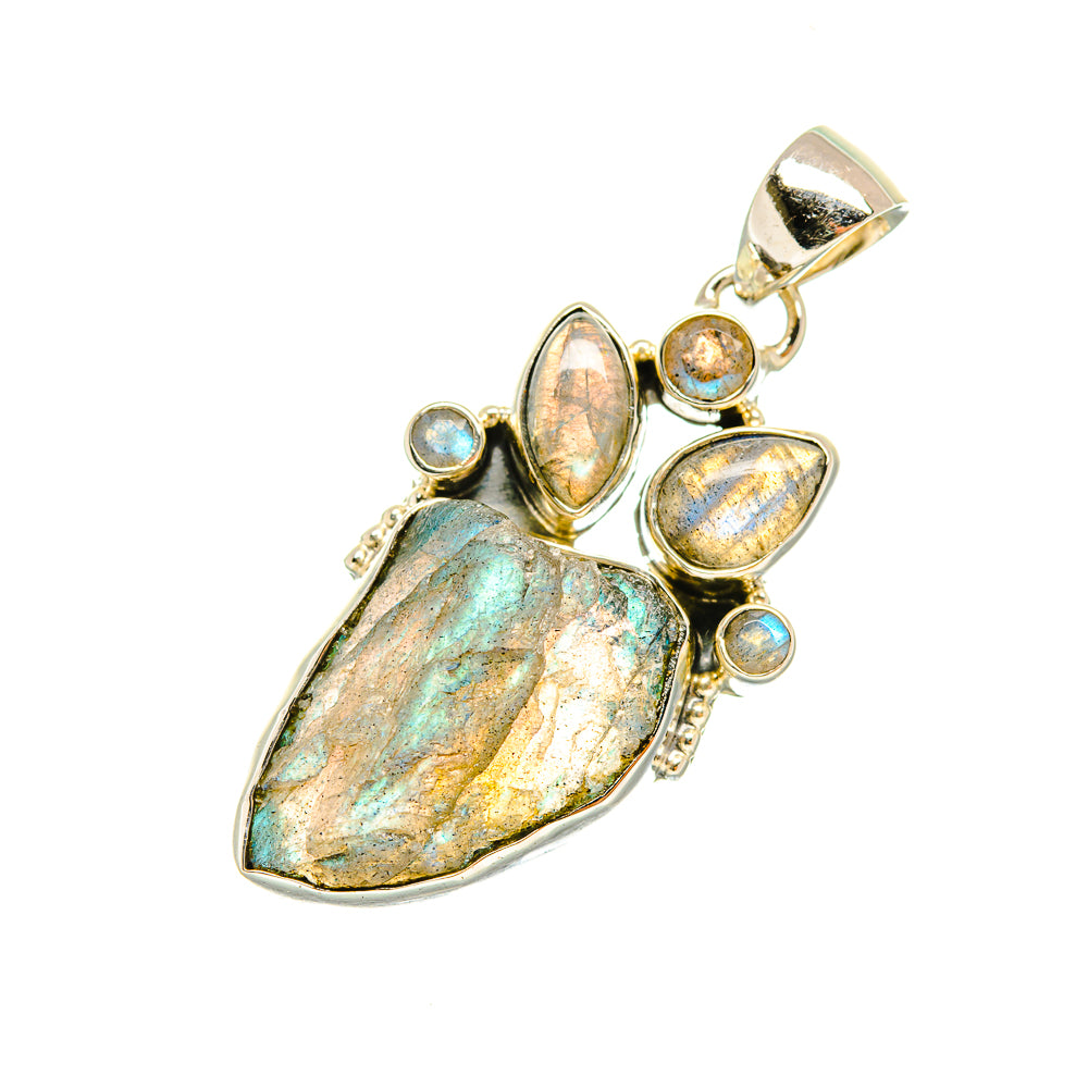 Labradorite Pendants handcrafted by Ana Silver Co - PD6675