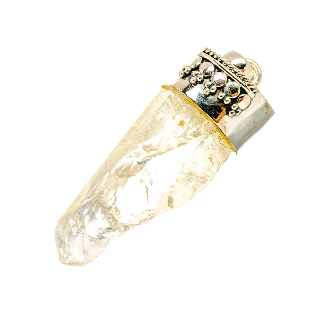 White Quartz Pendants handcrafted by Ana Silver Co - PD6680