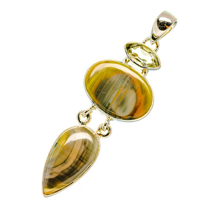 Willow Creek Jasper Pendants handcrafted by Ana Silver Co - PD6681