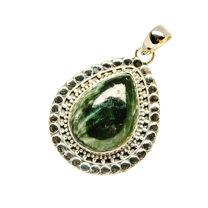 Seraphinite Pendants handcrafted by Ana Silver Co - PD6688