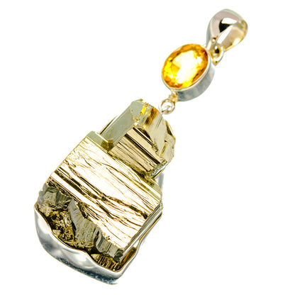 Pyrite Pendants handcrafted by Ana Silver Co - PD6695