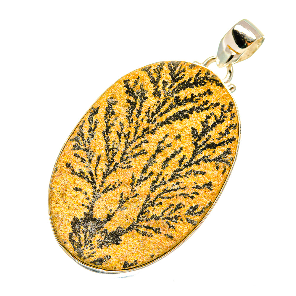 Germany Psilomelane Dendrite Pendants handcrafted by Ana Silver Co - PD6697