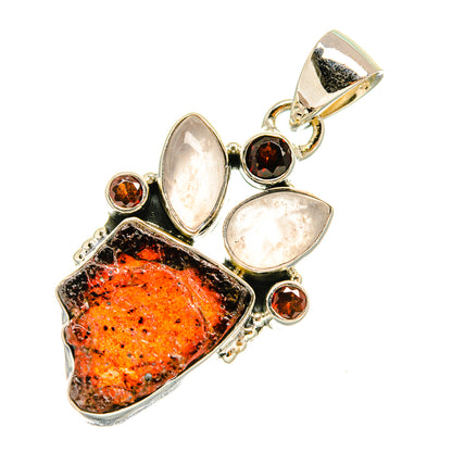 Garnet Pendants handcrafted by Ana Silver Co - PD6704