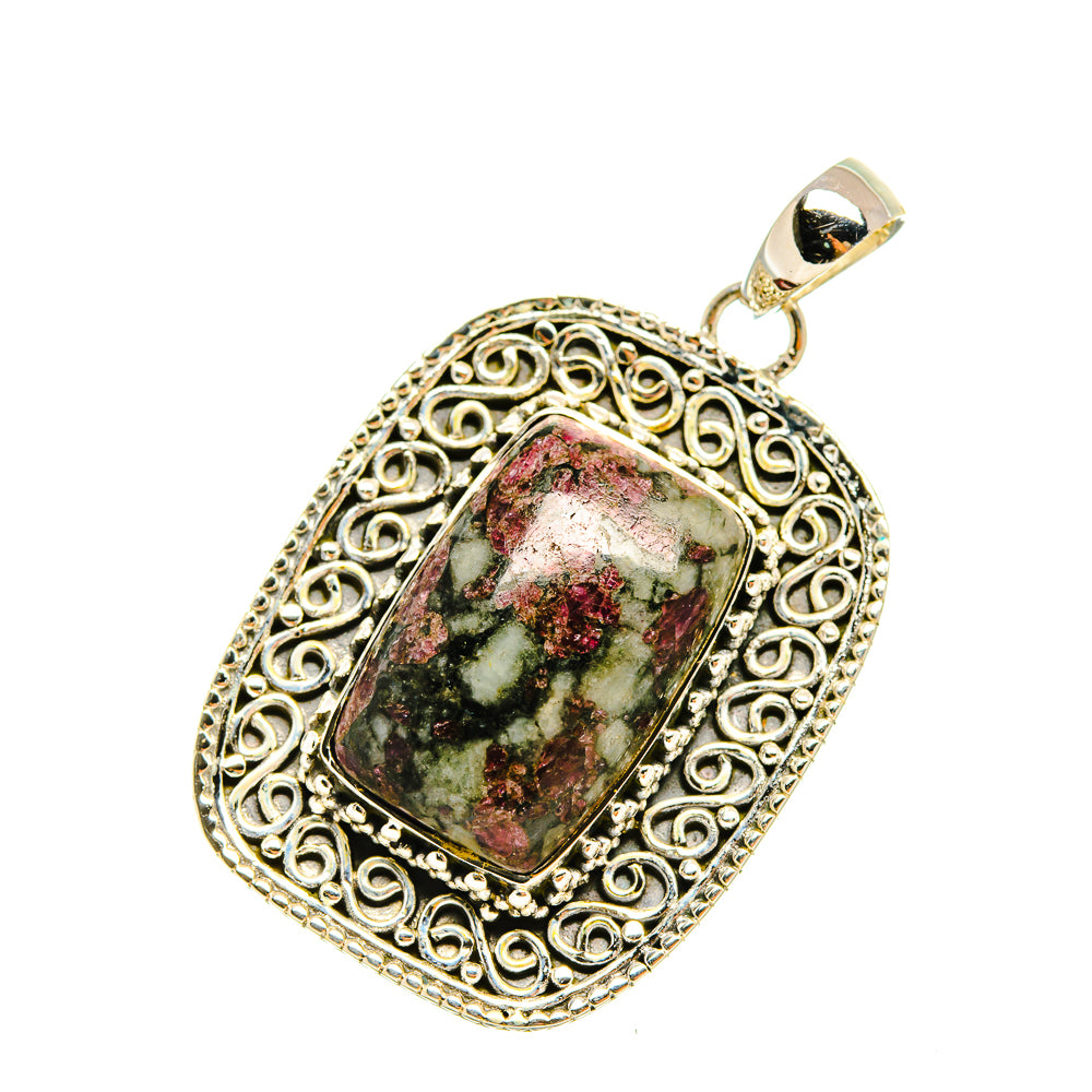 Russian Eudialyte Pendants handcrafted by Ana Silver Co - PD6708