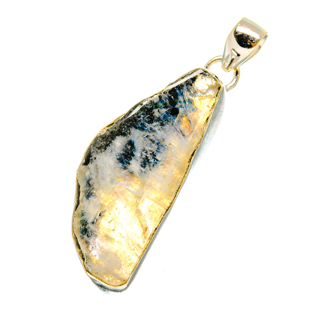 Rainbow Moonstone Pendants handcrafted by Ana Silver Co - PD6720