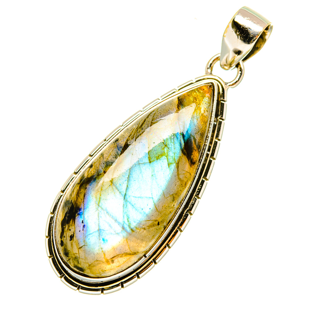 Labradorite Pendants handcrafted by Ana Silver Co - PD6737