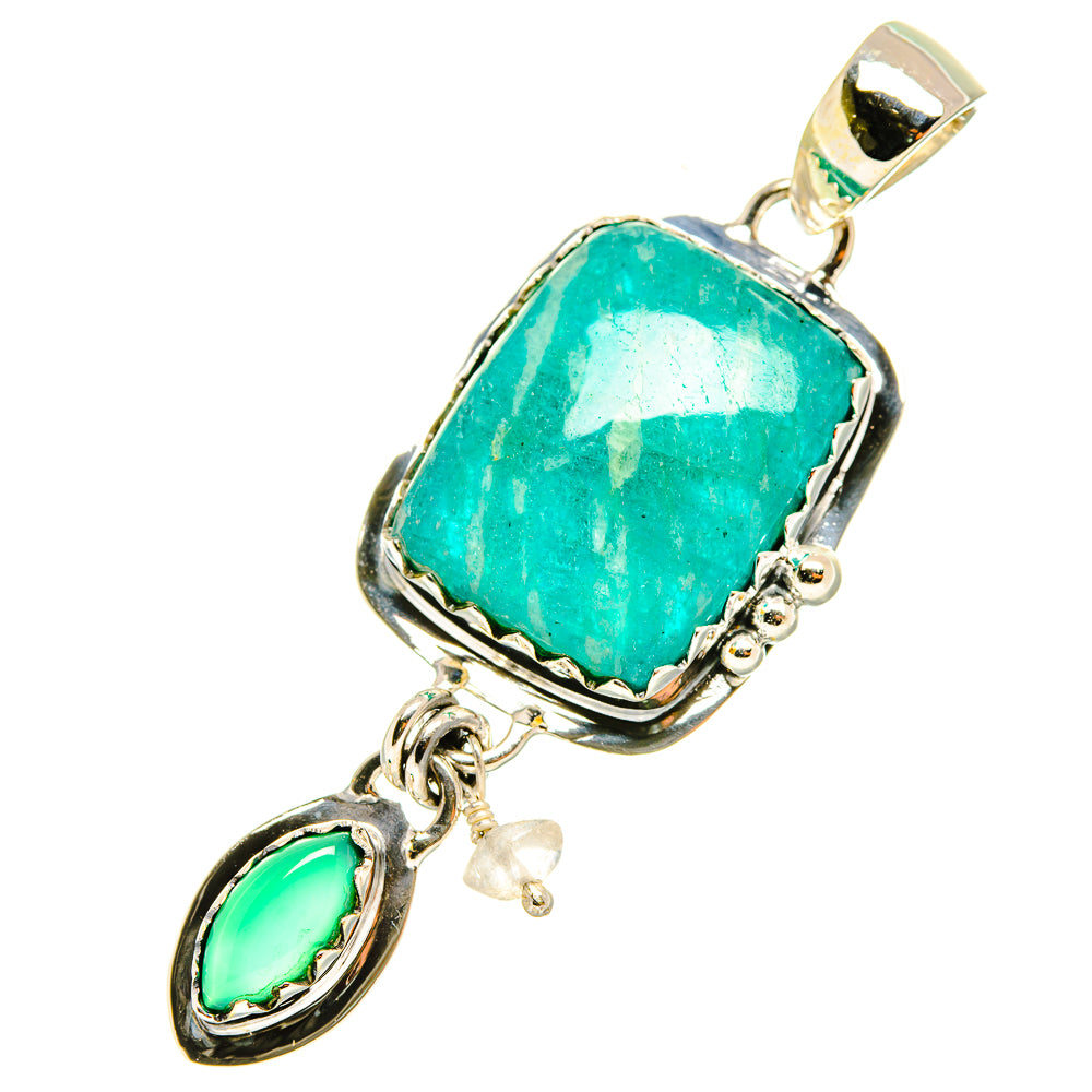 Amazonite Pendants handcrafted by Ana Silver Co - PD6739