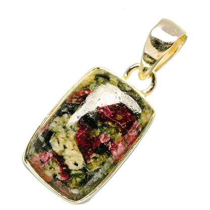 Russian Eudialyte Pendants handcrafted by Ana Silver Co - PD6743