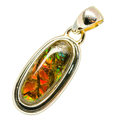 Ammolite Pendants handcrafted by Ana Silver Co - PD6745