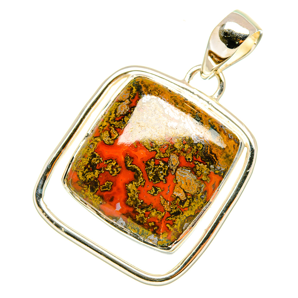 Moroccan Agate Pendants handcrafted by Ana Silver Co - PD6749