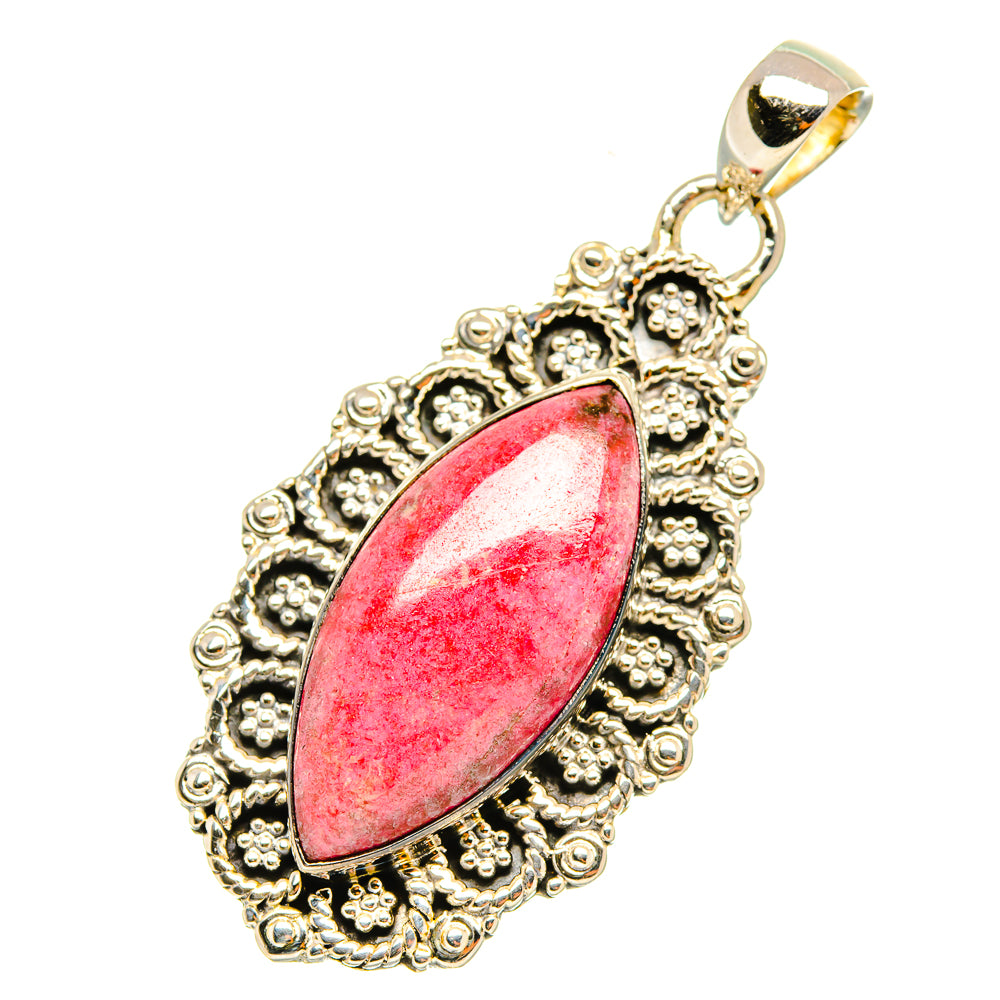 Rhodochrosite Pendants handcrafted by Ana Silver Co - PD6764