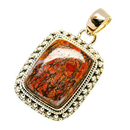 Moroccan Agate Pendants handcrafted by Ana Silver Co - PD6765