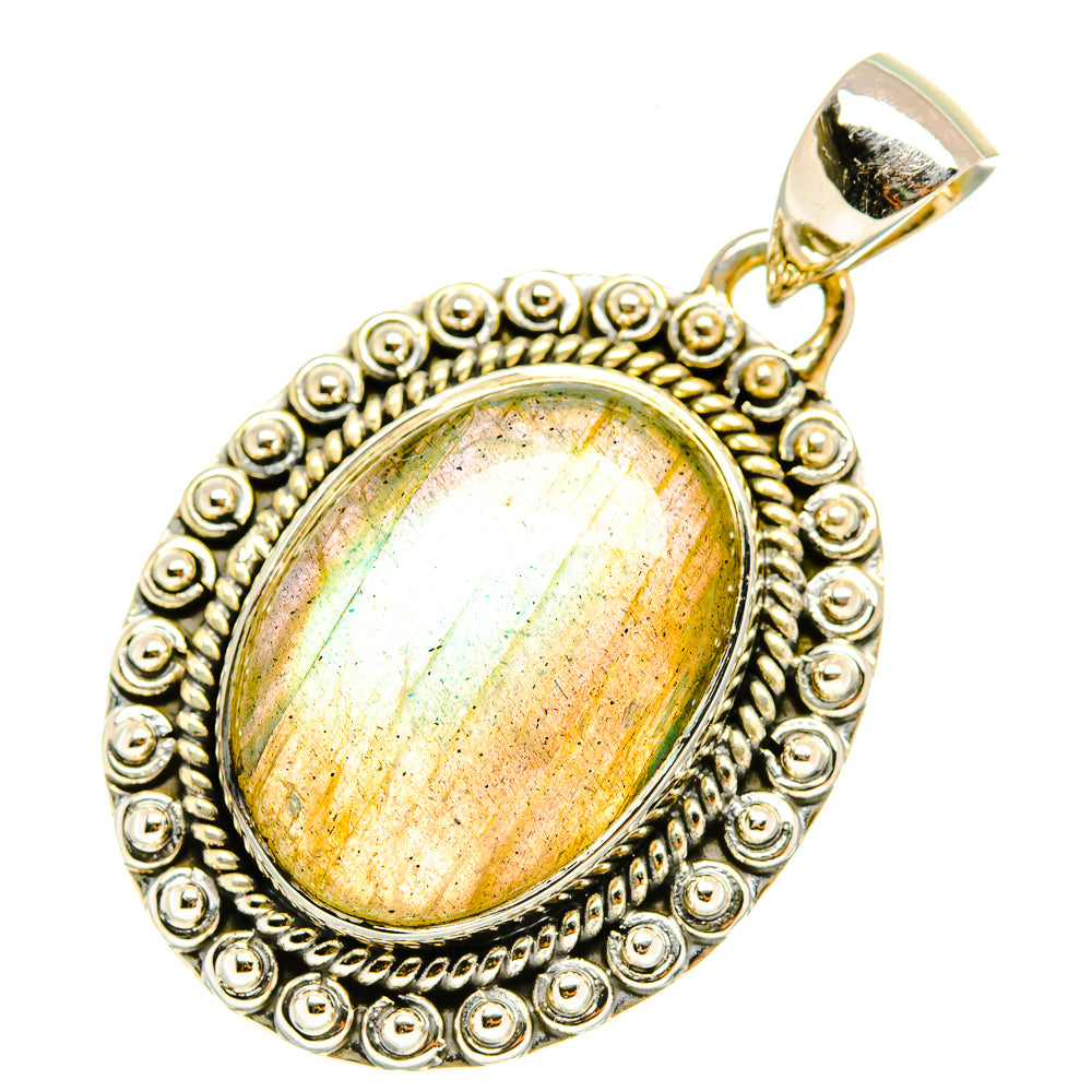 Labradorite Pendants handcrafted by Ana Silver Co - PD6767