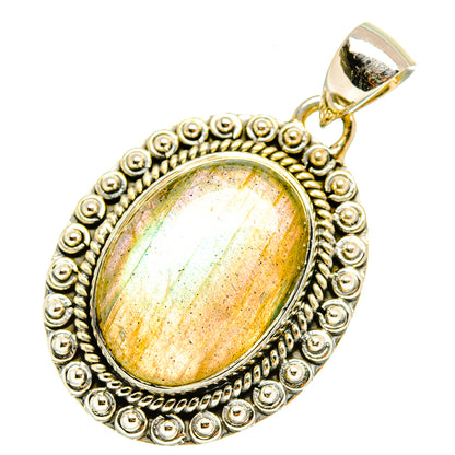Labradorite Pendants handcrafted by Ana Silver Co - PD6767