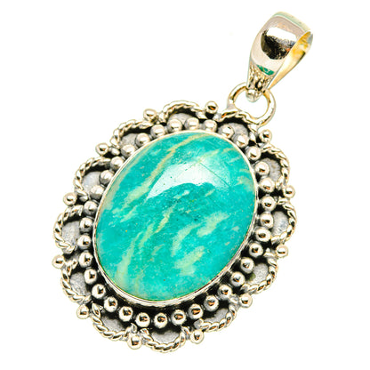 Amazonite Pendants handcrafted by Ana Silver Co - PD6770