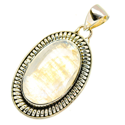 Rainbow Moonstone Pendants handcrafted by Ana Silver Co - PD6772