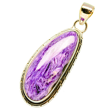 Charoite Pendants handcrafted by Ana Silver Co - PD6774