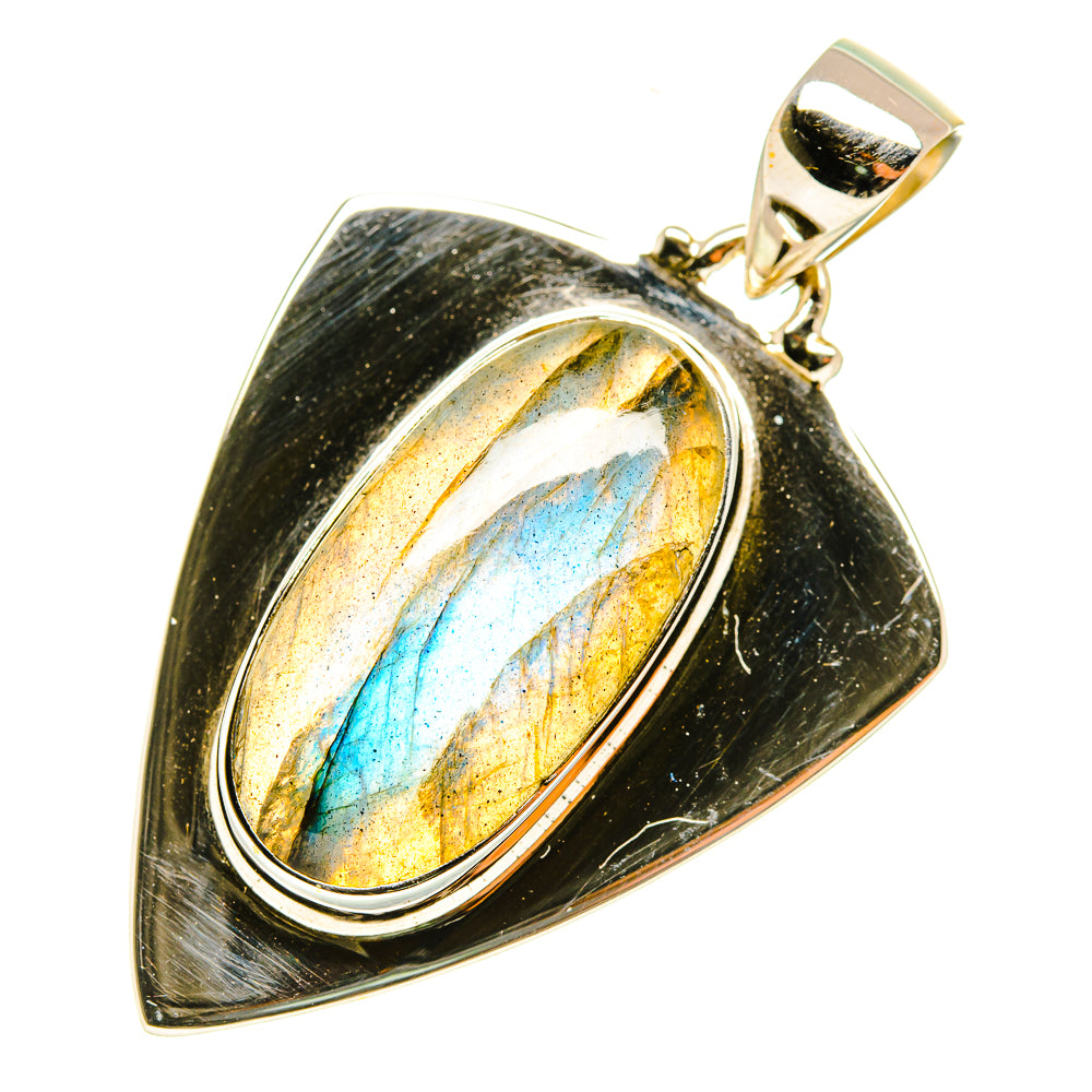 Labradorite Pendants handcrafted by Ana Silver Co - PD6784