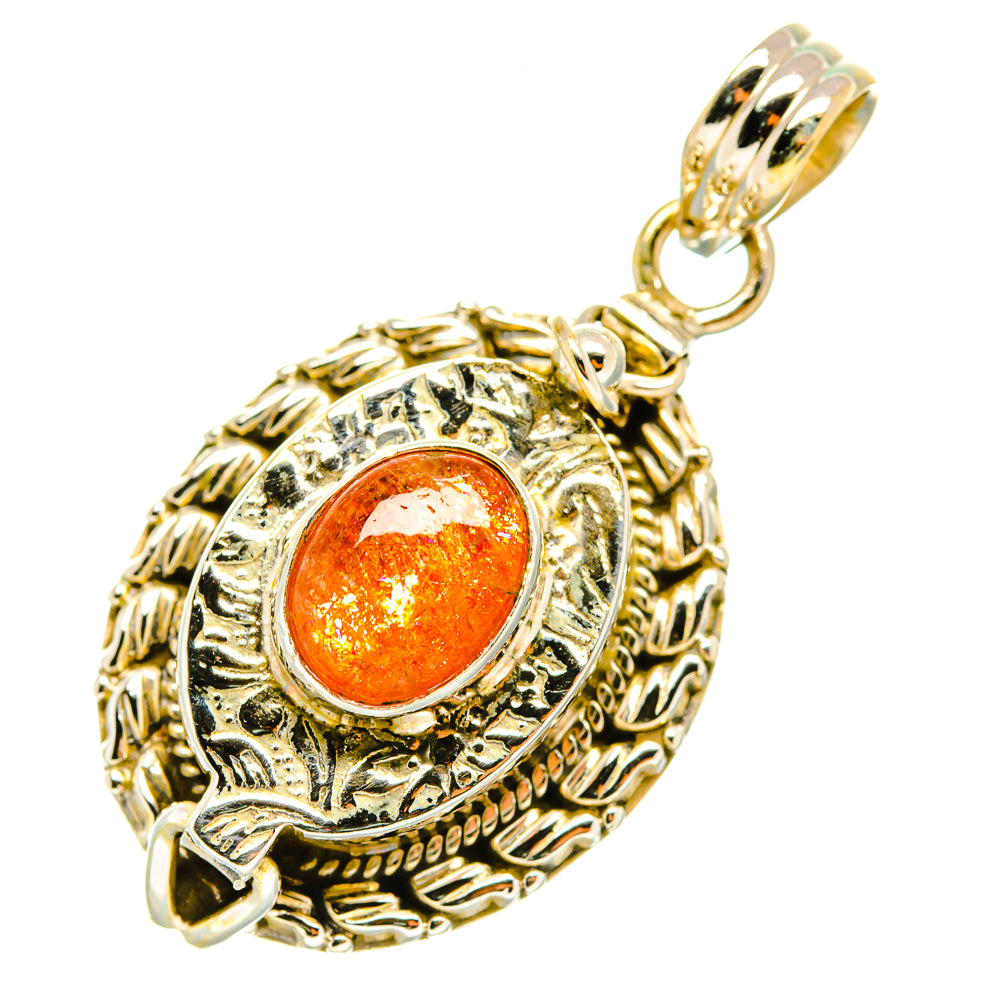 Sunstone Pendants handcrafted by Ana Silver Co - PD6789