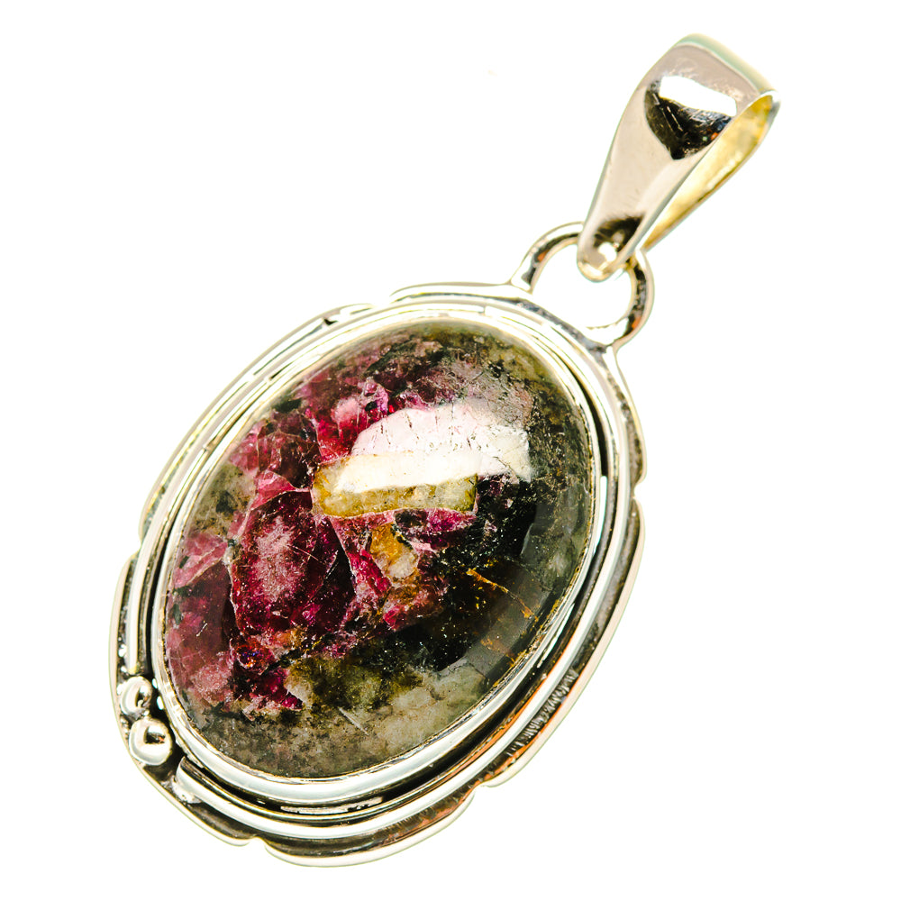 Russian Eudialyte Pendants handcrafted by Ana Silver Co - PD6790