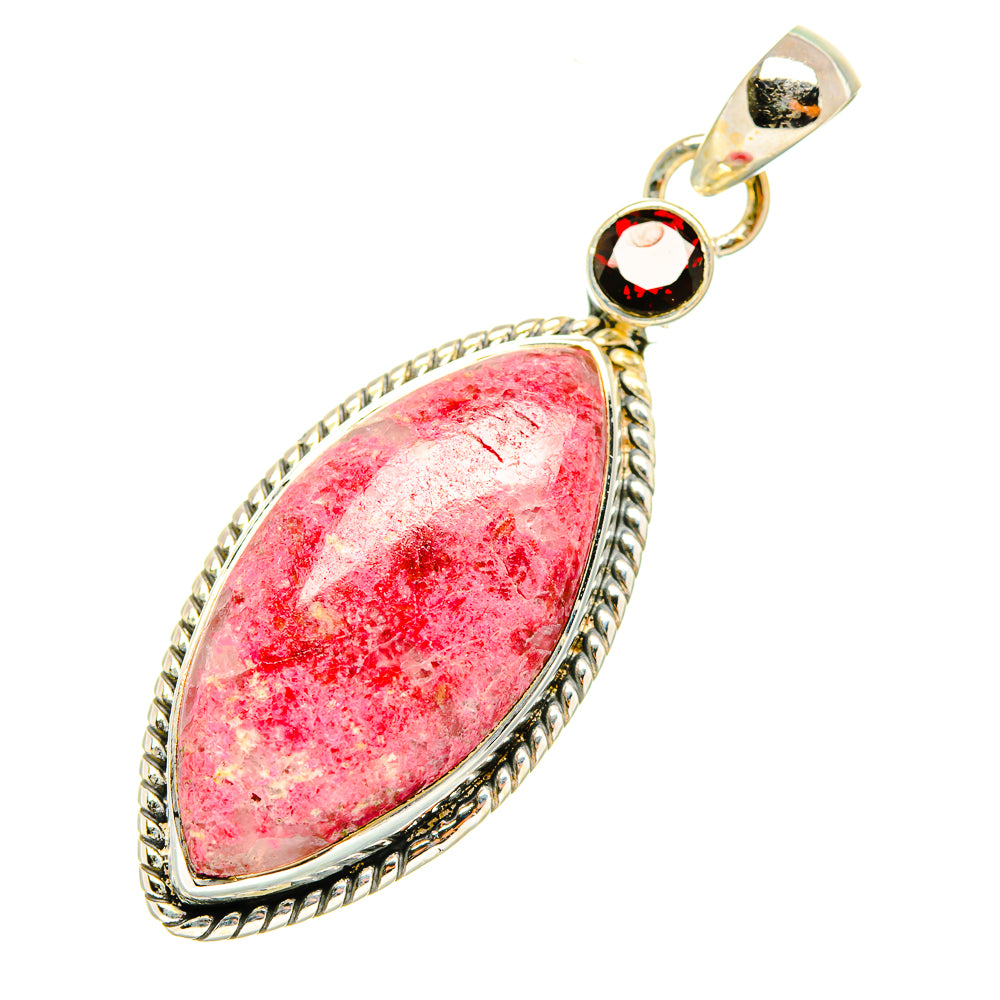 Thulite Pendants handcrafted by Ana Silver Co - PD6792