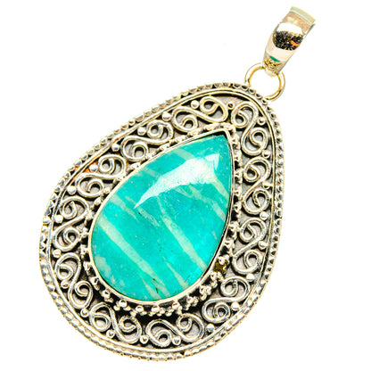 Amazonite Pendants handcrafted by Ana Silver Co - PD6797