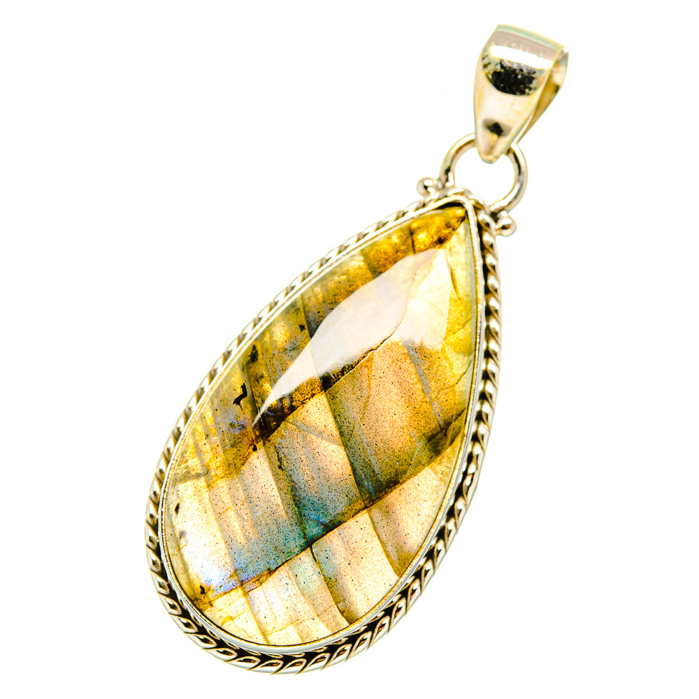 Labradorite Pendants handcrafted by Ana Silver Co - PD6803