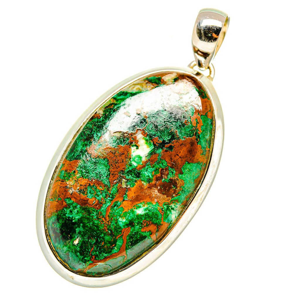 Chrysocolla Pendants handcrafted by Ana Silver Co - PD6804