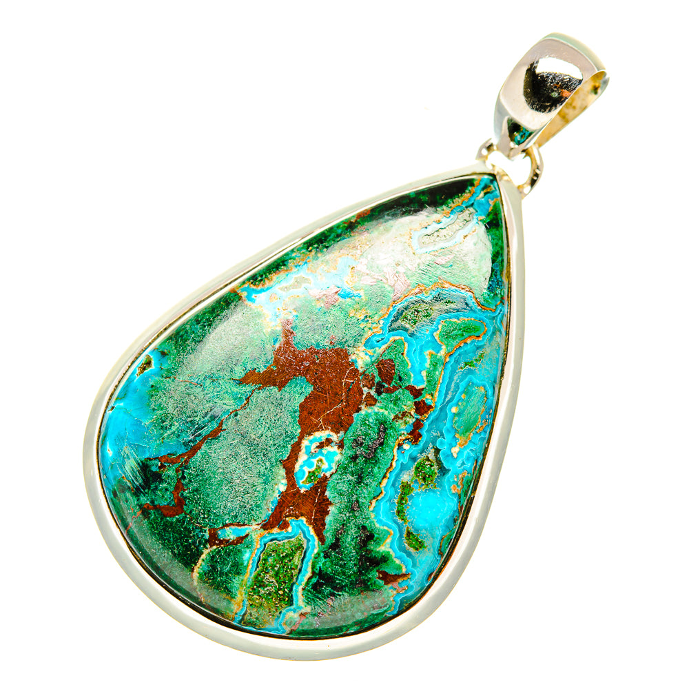 Chrysocolla Pendants handcrafted by Ana Silver Co - PD6807