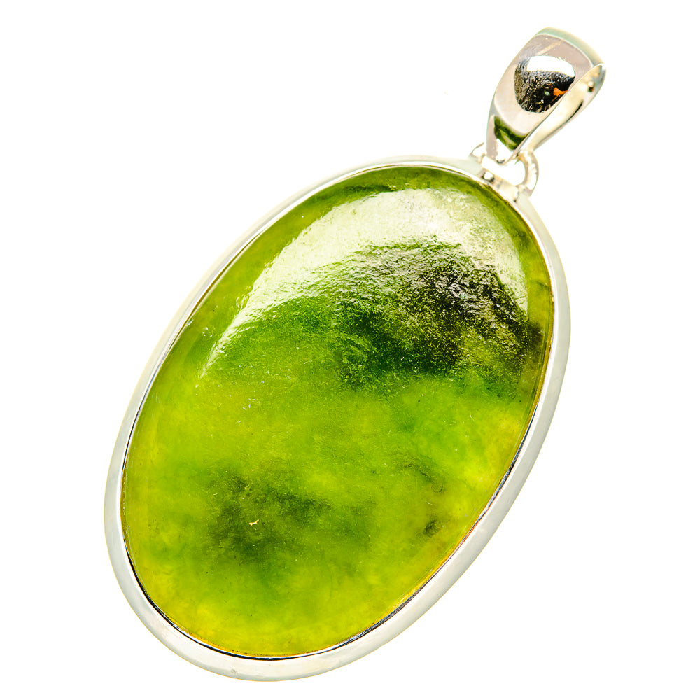 Nephirite Jade Pendants handcrafted by Ana Silver Co - PD6810
