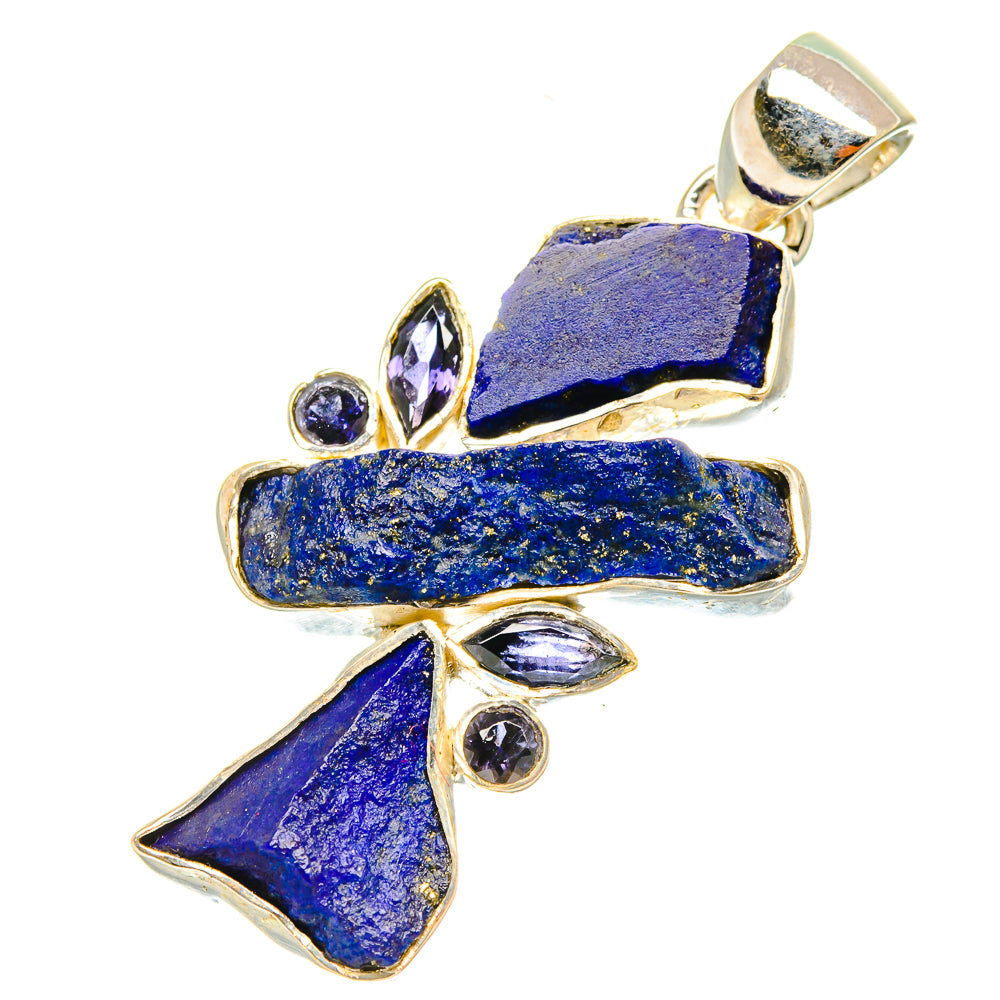 Lapis Lazuli Pendants handcrafted by Ana Silver Co - PD6820