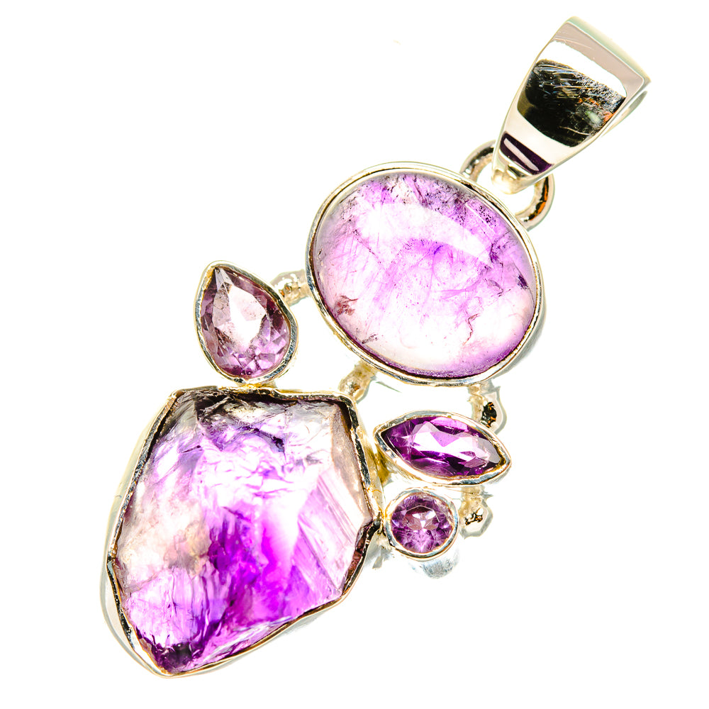 Amethyst Pendants handcrafted by Ana Silver Co - PD6822