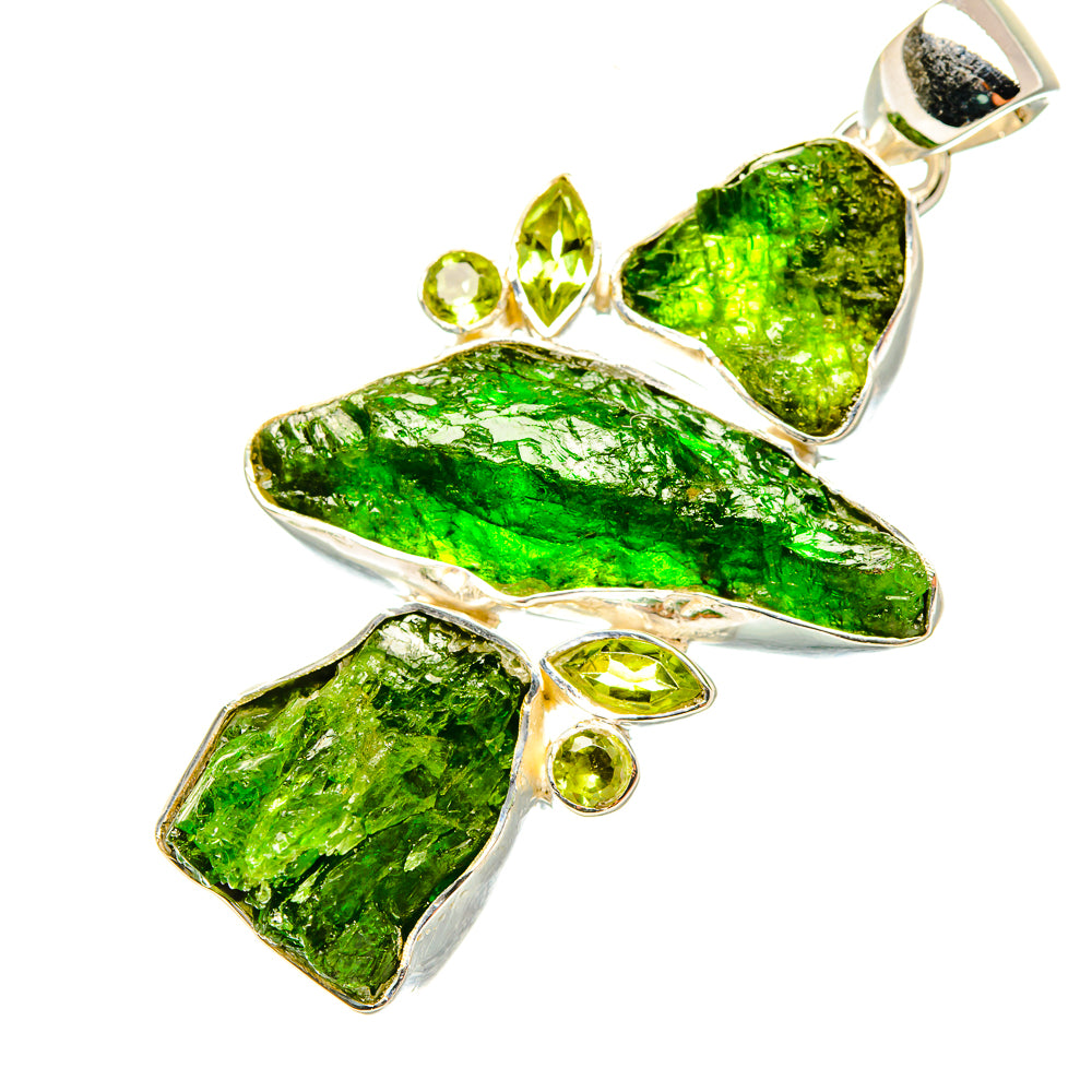 Chrome Diopside Pendants handcrafted by Ana Silver Co - PD6829