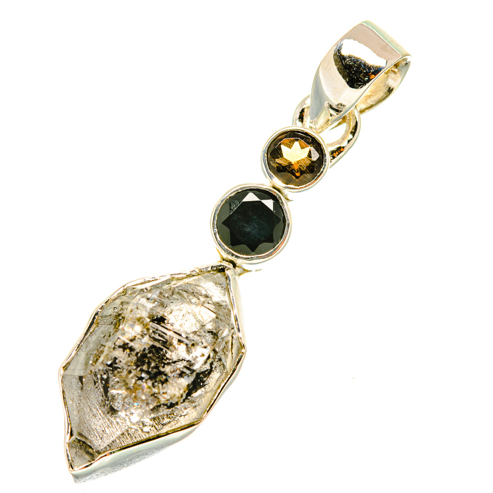 Herkimer Diamond Pendants handcrafted by Ana Silver Co - PD6835