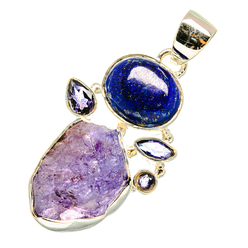 Tanzanite Pendants handcrafted by Ana Silver Co - PD6836