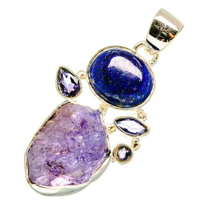 Tanzanite Pendants handcrafted by Ana Silver Co - PD6836