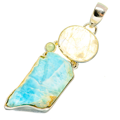 Larimar Pendants handcrafted by Ana Silver Co - PD6840