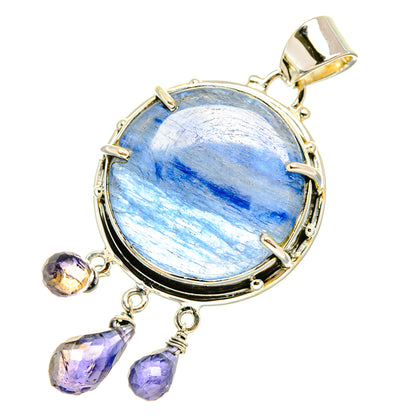 Kyanite Pendants handcrafted by Ana Silver Co - PD6843