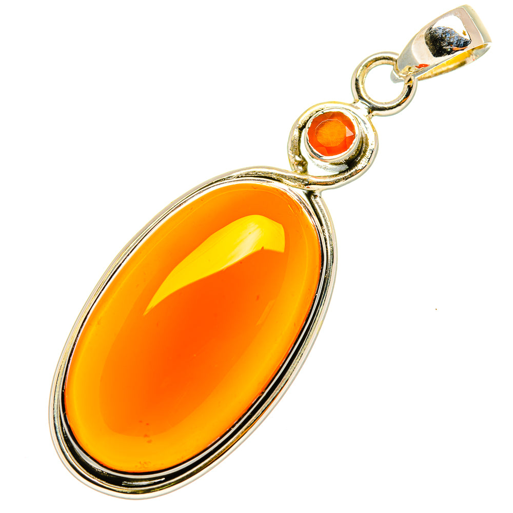 Carnelian Pendants handcrafted by Ana Silver Co - PD6845