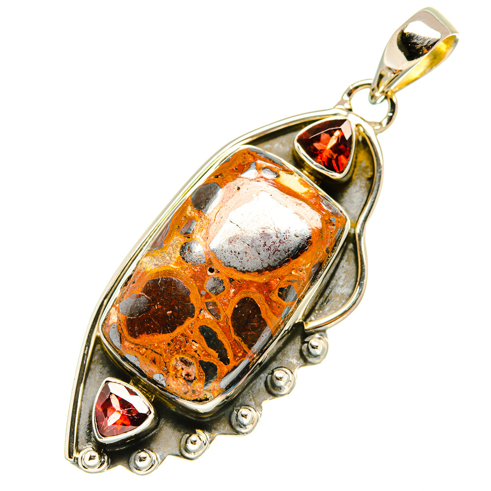 Bauxite Pendants handcrafted by Ana Silver Co - PD6859