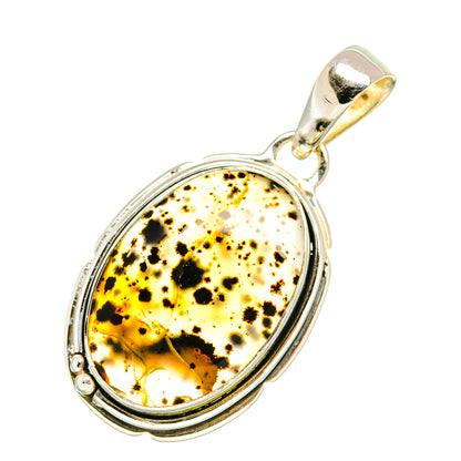 Montana Agate Pendants handcrafted by Ana Silver Co - PD6860