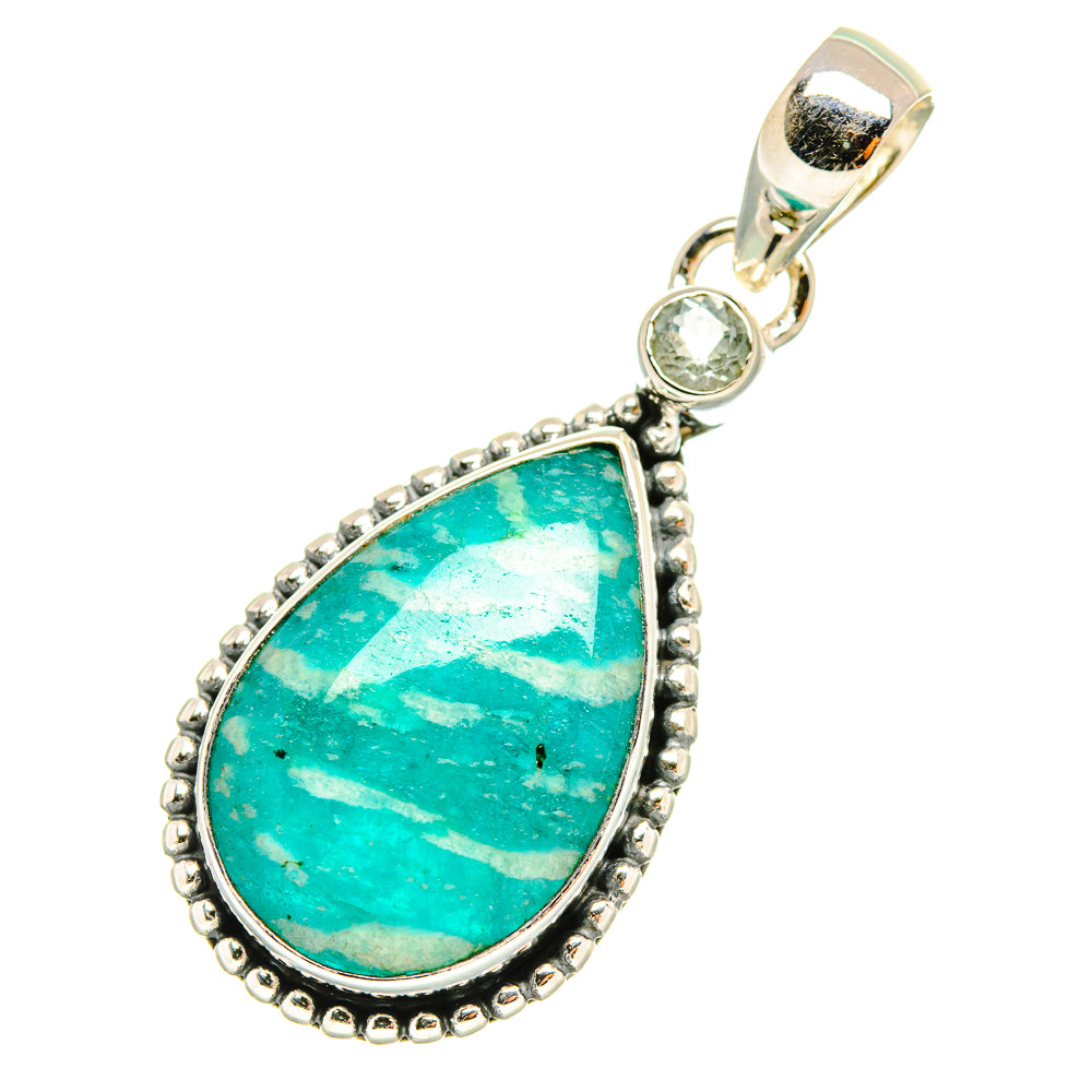 Amazonite Pendants handcrafted by Ana Silver Co - PD6870