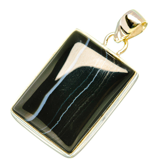 India Agate Pendants handcrafted by Ana Silver Co - PD6880