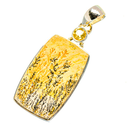 Scenic Dendritic Agate Pendants handcrafted by Ana Silver Co - PD6883