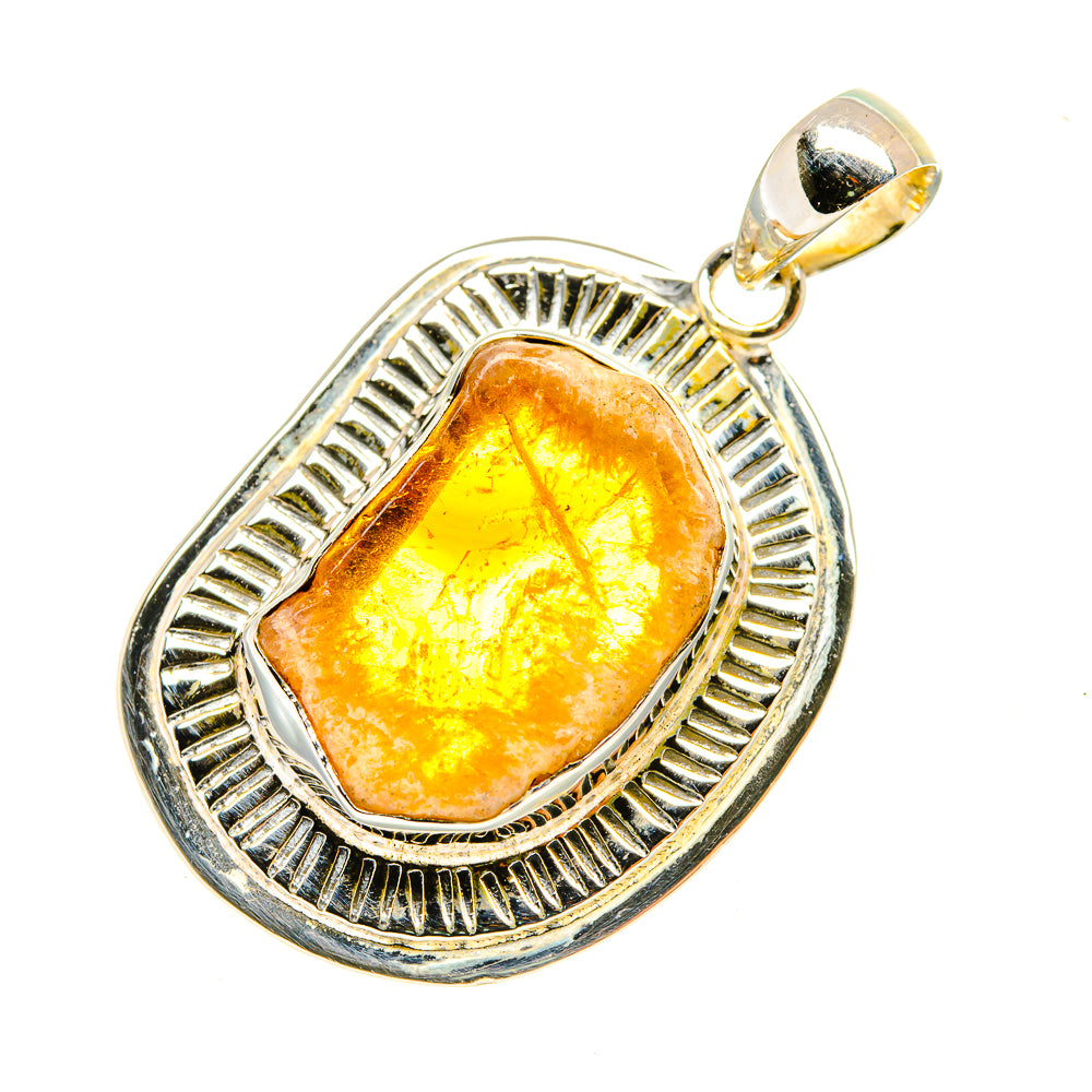 Citrine Pendants handcrafted by Ana Silver Co - PD6885