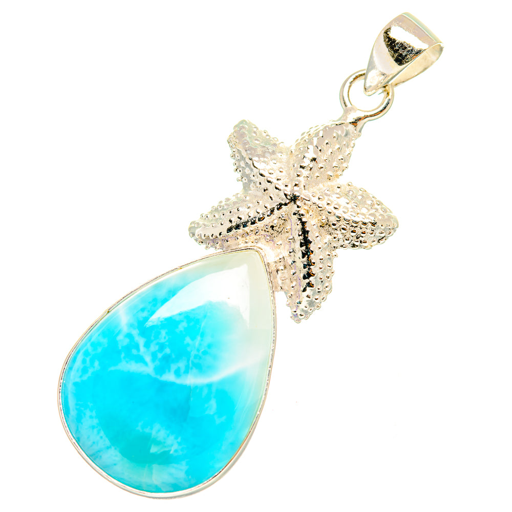 Larimar Pendants handcrafted by Ana Silver Co - PD6905