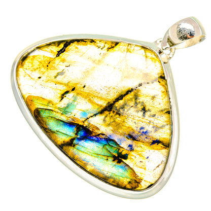 Labradorite Pendants handcrafted by Ana Silver Co - PD6910