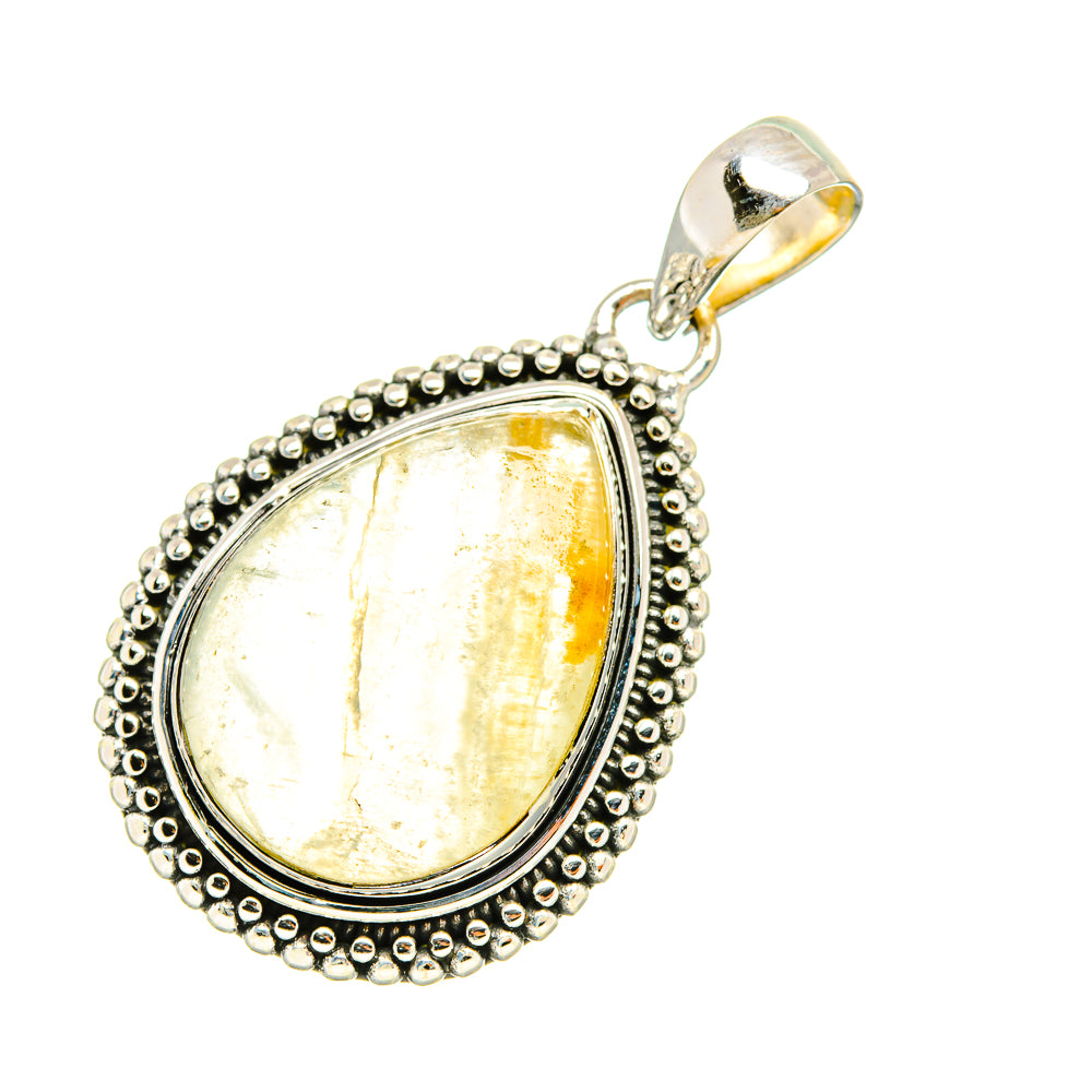 Peruvian Opal Pendants handcrafted by Ana Silver Co - PD6945