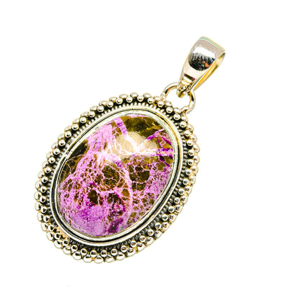 Stichtite Pendants handcrafted by Ana Silver Co - PD6947